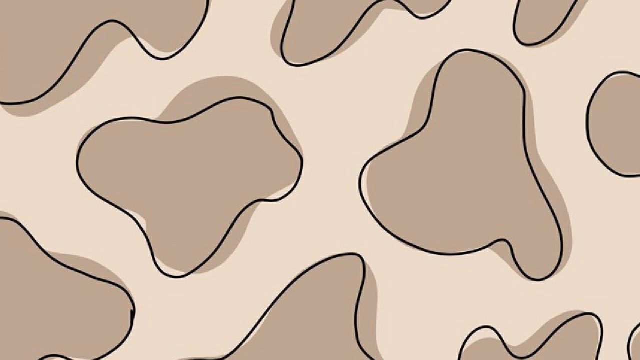 IRREGULAR BEIGE SHAPES 