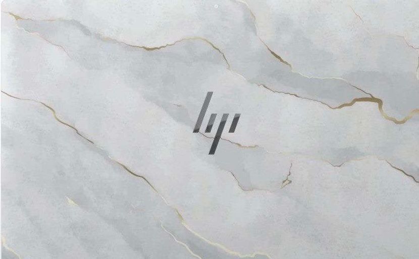 HP WHITE AND GOLD MARBLE  