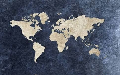 GEOGRAPHICAL WORLD MAP 