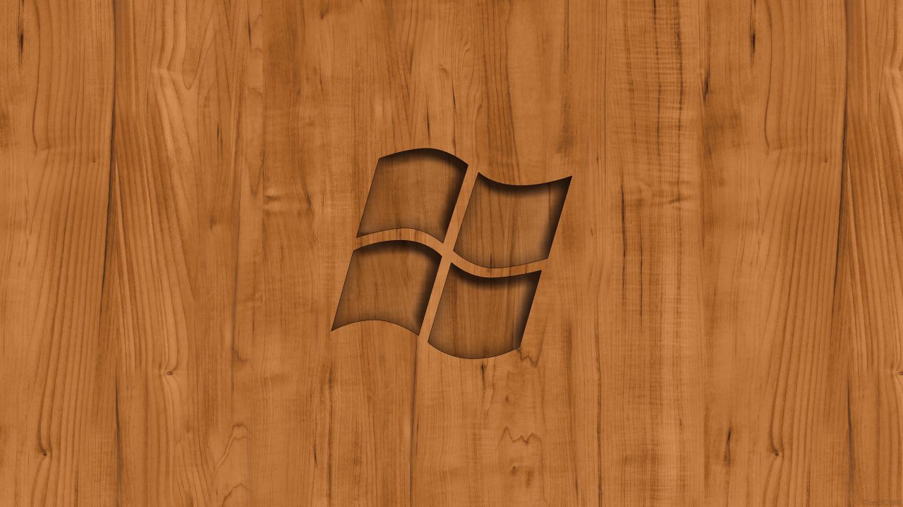 MICROSOFT WOODEN BOARD 1